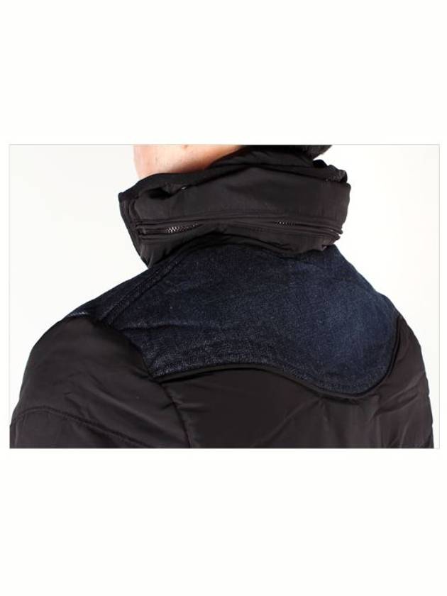 Men WENNO Down Jacket Black 900 - DIESEL - BALAAN 9