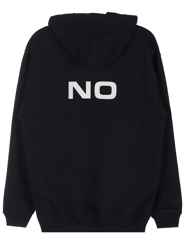 Yes No Barcode Print Hoodie Black - VETEMENTS - BALAAN 4