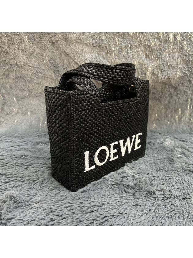 Raffia font mini tote bag - LOEWE - BALAAN 5