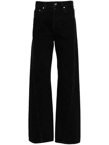 Lanvin Jeans With Stitching Detail - LANVIN - BALAAN 1