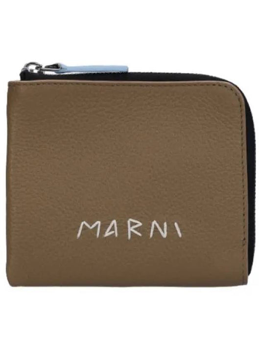 Logo Zip Around Wallet Creta - MARNI - BALAAN 1