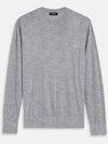 Crew Neck Wool Knit Top Grey - THEORY - BALAAN 2