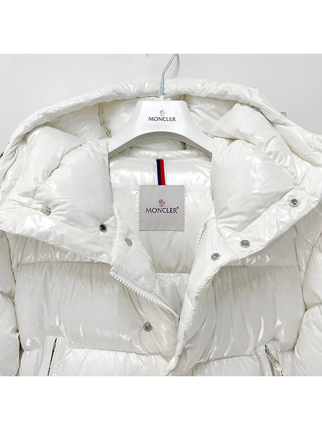 Men s Logo Patch CHIABLESE Down Padded Jacket White 1A00162 5963V 031 - MONCLER - BALAAN 3