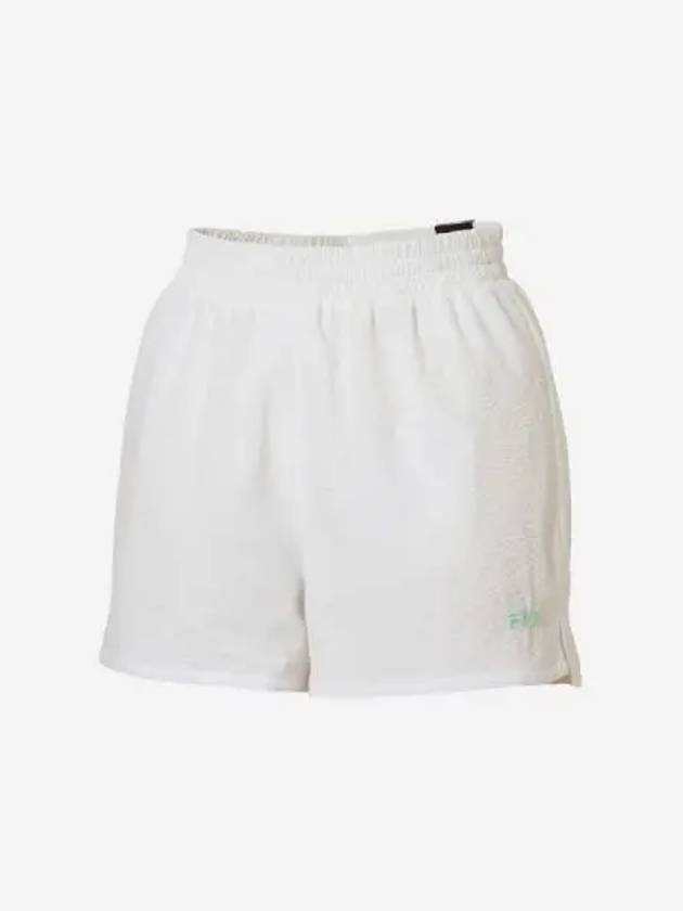 Women s Seersucker Shorts OWH - FILA - BALAAN 1