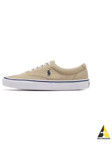 Kitten wash canvas sneakers beige - POLO RALPH LAUREN - BALAAN 1