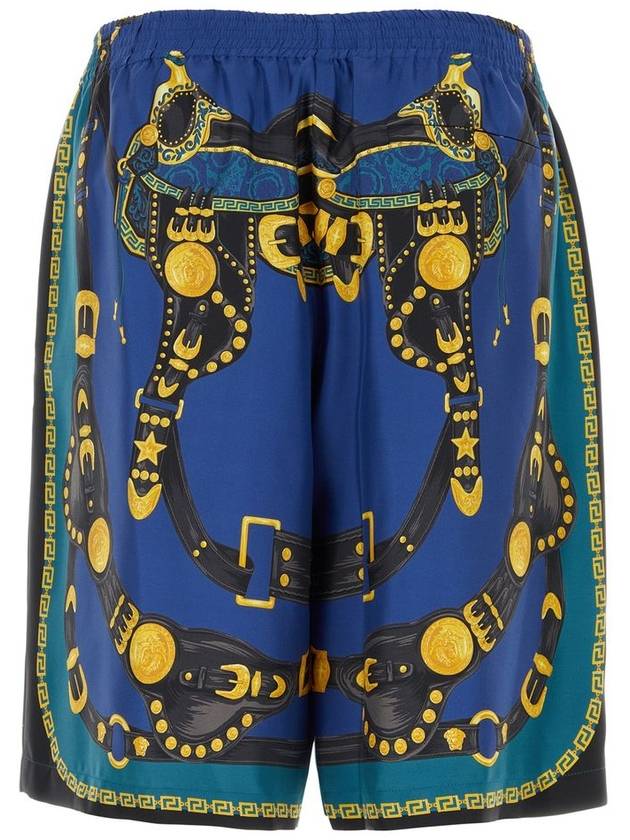 Short Pants 10024761A074255U180 Blu - VERSACE - BALAAN 3