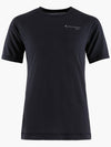 Men's Groa Logo Technical Short Sleeve T-Shirt Raven - KLATTERMUSEN - BALAAN 2