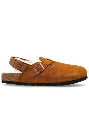 Birkenstock Shoes Tokio Inside Shearling, Men's, Brown - BIRKENSTOCK - BALAAN 1