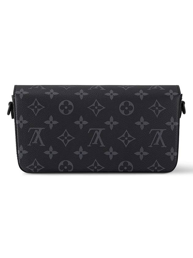 Montsouris Monogram Eclipse Cross Bag Black - LOUIS VUITTON - BALAAN 4