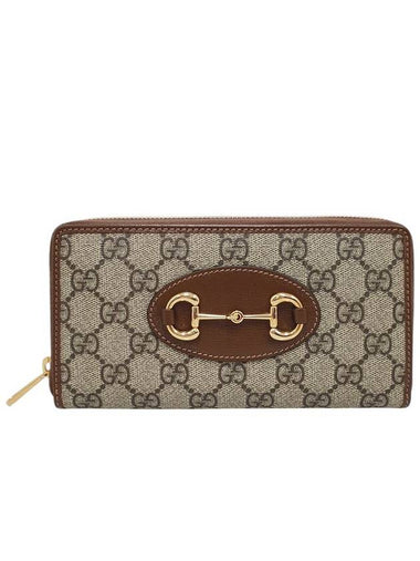 621889 Horsebit 1955 zip up around long wallet - GUCCI - BALAAN 1