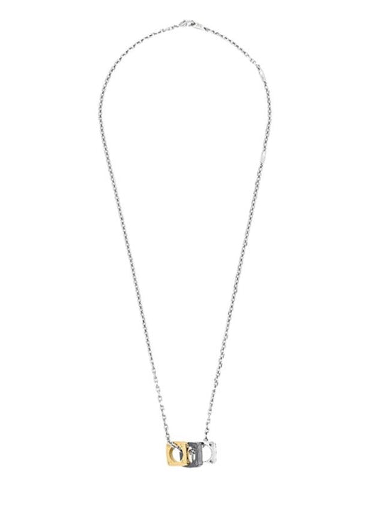 Monogram Bold Necklace Dark Ruthenium Gold Silver - LOUIS VUITTON - BALAAN 1