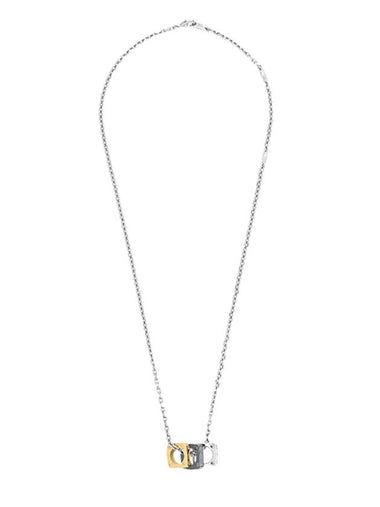 Monogram Bold Necklace Gold Silver - LOUIS VUITTON - BALAAN 1