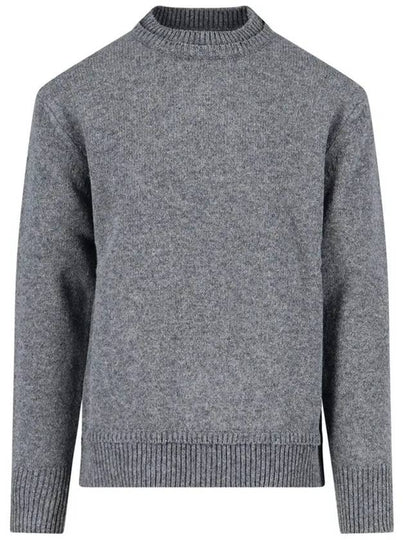 Back Stitch Elbow Patch Knit Top Grey - MAISON MARGIELA - BALAAN 2