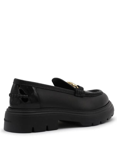 Salvatore Ferragamo Black Leather Loafers - SALVATORE FERRAGAMO - BALAAN 2