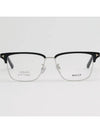 Eyewear Square Glasses Black Silver - BALLY - BALAAN 4