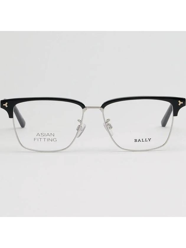 Eyewear Square Glasses Black Silver - BALLY - BALAAN 4