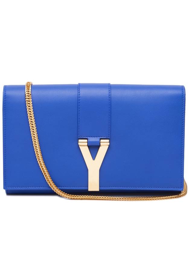 Y chain cross bag blue - SAINT LAURENT - BALAAN 2