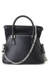 5AC Classique Micro Tote Bag Black - MAISON MARGIELA - BALAAN 4