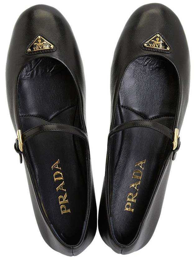 Patent Leather Ballerinas Black - PRADA - BALAAN 3