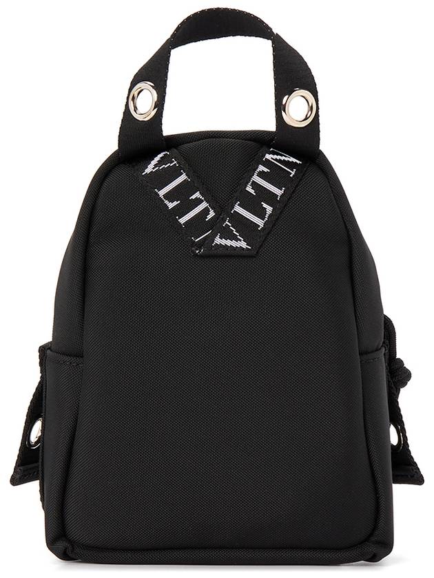 Logo Backpack Black - VALENTINO - BALAAN 5