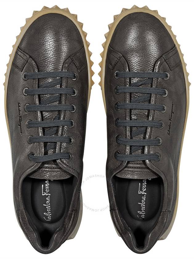 Salvatore Ferragamo Men's Cube Low top Sneakers Size 5.5 - SALVATORE FERRAGAMO - BALAAN 3