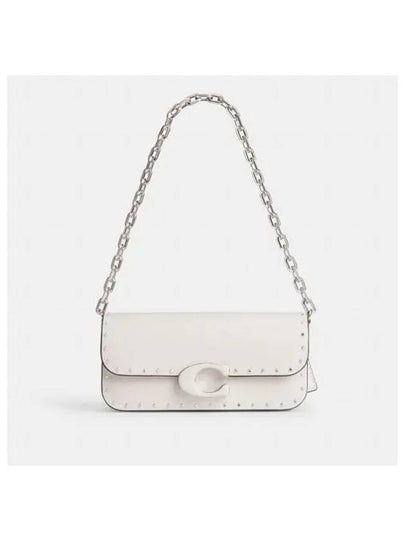 Idol 23 Rivets Shoulder Bag White - COACH - BALAAN 2