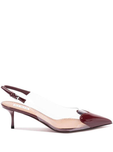 Alaïa Le Cœur Slingbacks In Patent Leather Shoes - ALAIA - BALAAN 1