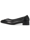 Claire Cap Toe Flat Black - TORY BURCH - BALAAN 4