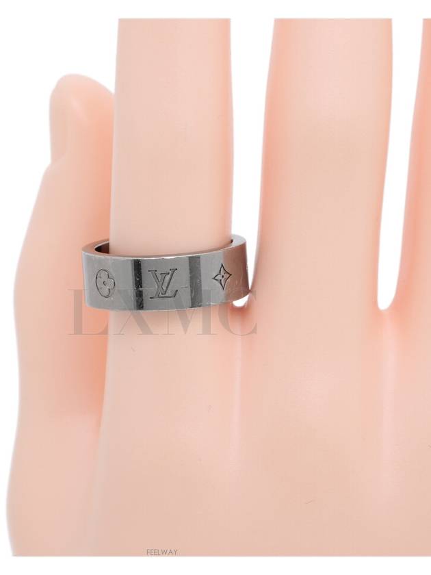 Men s LV Instinct Ring Silver M00514 - LOUIS VUITTON - BALAAN 6