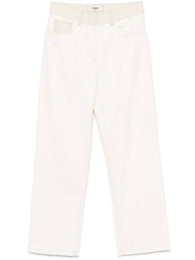 Fendi Regular-Fit Ff Denim Jeans Clothing - FENDI - BALAAN 1