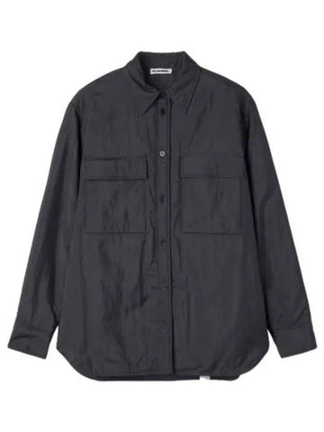 overfit shirt navy - JIL SANDER - BALAAN 1