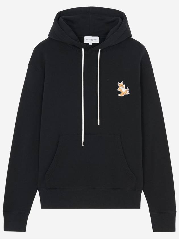 Chillax Fox Patch Classic Hoodie Black - MAISON KITSUNE - BALAAN 2