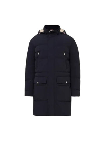 Men's Down Padding Navy - BRUNELLO CUCINELLI - BALAAN.