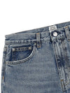 Twist Seam Denim Jeans Vintage Wash Blue - TOTEME - BALAAN.