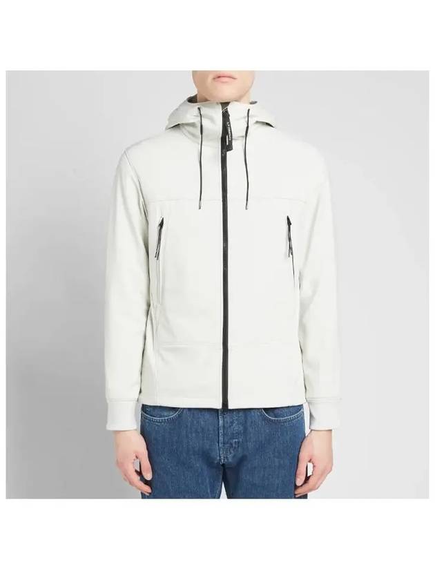 Men's Shell R Drawstring Goggle Hooded Jacket White - CP COMPANY - BALAAN 5