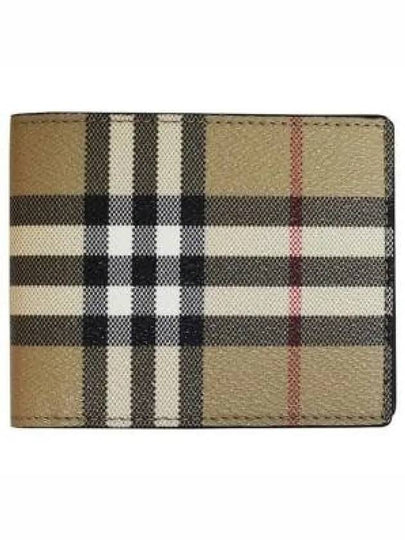 Vintage Check Slim Half Wallet Beige - BURBERRY - BALAAN 2