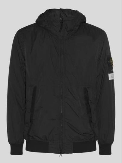 Crinkle Reps R NY Padding Black - STONE ISLAND - BALAAN 2