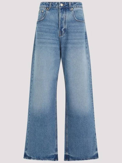 Le De Nimes Oversized Wide Jeans Blue - JACQUEMUS - BALAAN 2