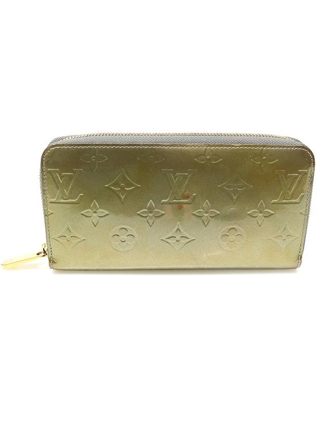 M91529 Monogram Vernis Gris Art Deco Zippy Wallet Long - LOUIS VUITTON - BALAAN 1