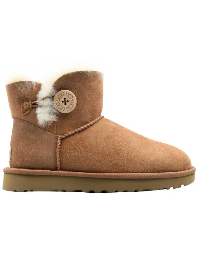 Mini Bailey Button II Winter Boots Chestnut - UGG - BALAAN 3