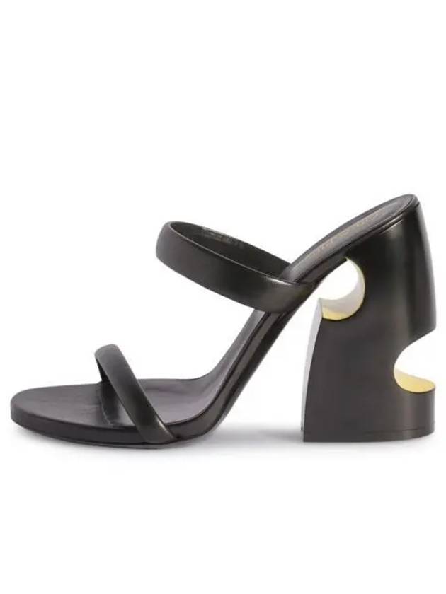 Pop Meteor Cutout Sandal Heels Black - OFF WHITE - BALAAN 2