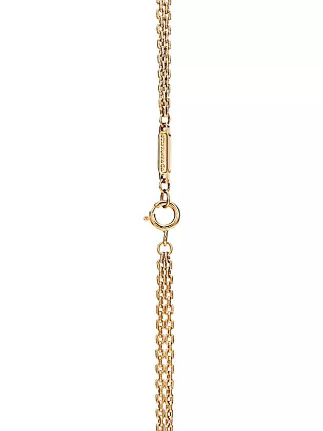 Tiffany Tiffany HardWearDouble Link Pendant Necklace Yarrow Gold 63364231 - TIFFANY & CO. - BALAAN 4