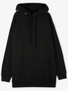 Women's Numbering Logo Printing Long Hoodie Black - MAISON MARGIELA - BALAAN 3