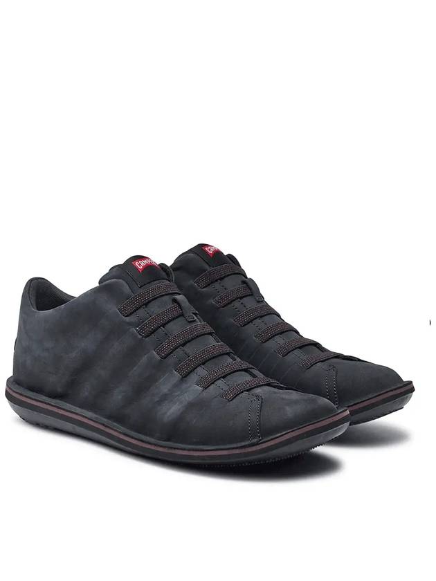 Beetle Leather Low Top Sneakers Black - CAMPER - BALAAN 3