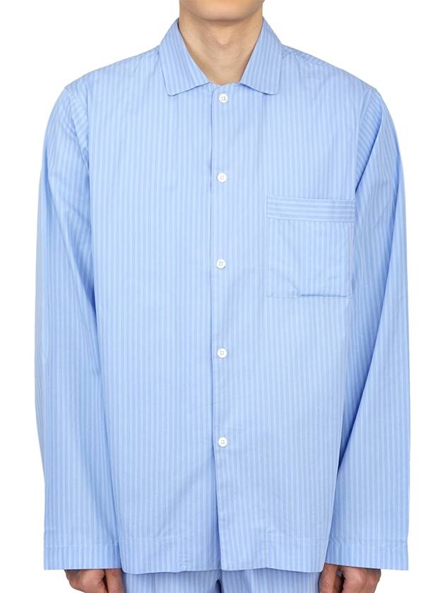 poplin long-sleeved shirt pinstripe - TEKLA - BALAAN 2