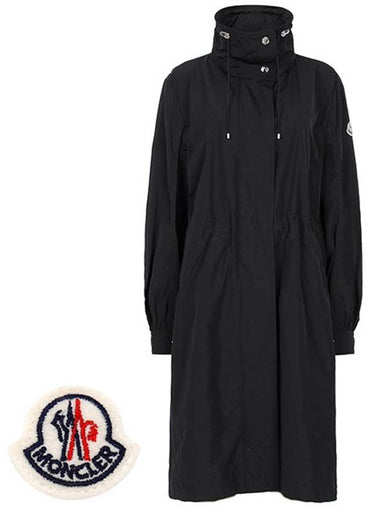 Black Korou Windbreaker Rain Jacket KOUROU 999 00621 - MONCLER - BALAAN 1