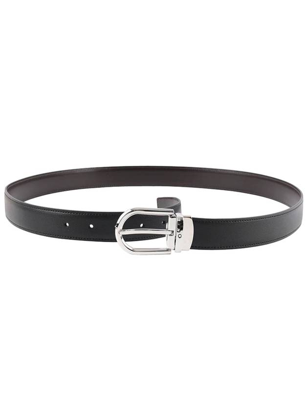 Pin Buckle Reversible Belt Black - MONTBLANC - BALAAN 5