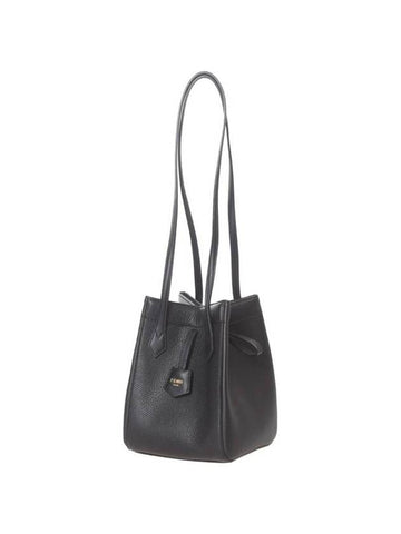 Origami Small Shoulder Bag Black - FENDI - BALAAN 1