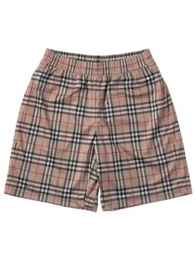Vintage Check Shorts Pants Archive Beige - BURBERRY - BALAAN 1