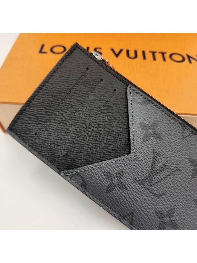 Monogram Coin Card Holder Black - LOUIS VUITTON - BALAAN 9